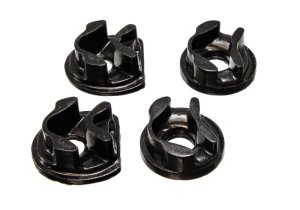 Honda CRX Motor Mount Inserts - Energy Suspension - Hyper-Flex Performance Polyurethane - Black - `01-`05
